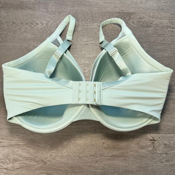 Thirdlove 24/7 Classic Uplift Plunge Bra Light Blue Mint 36H - Picture 2 of 3